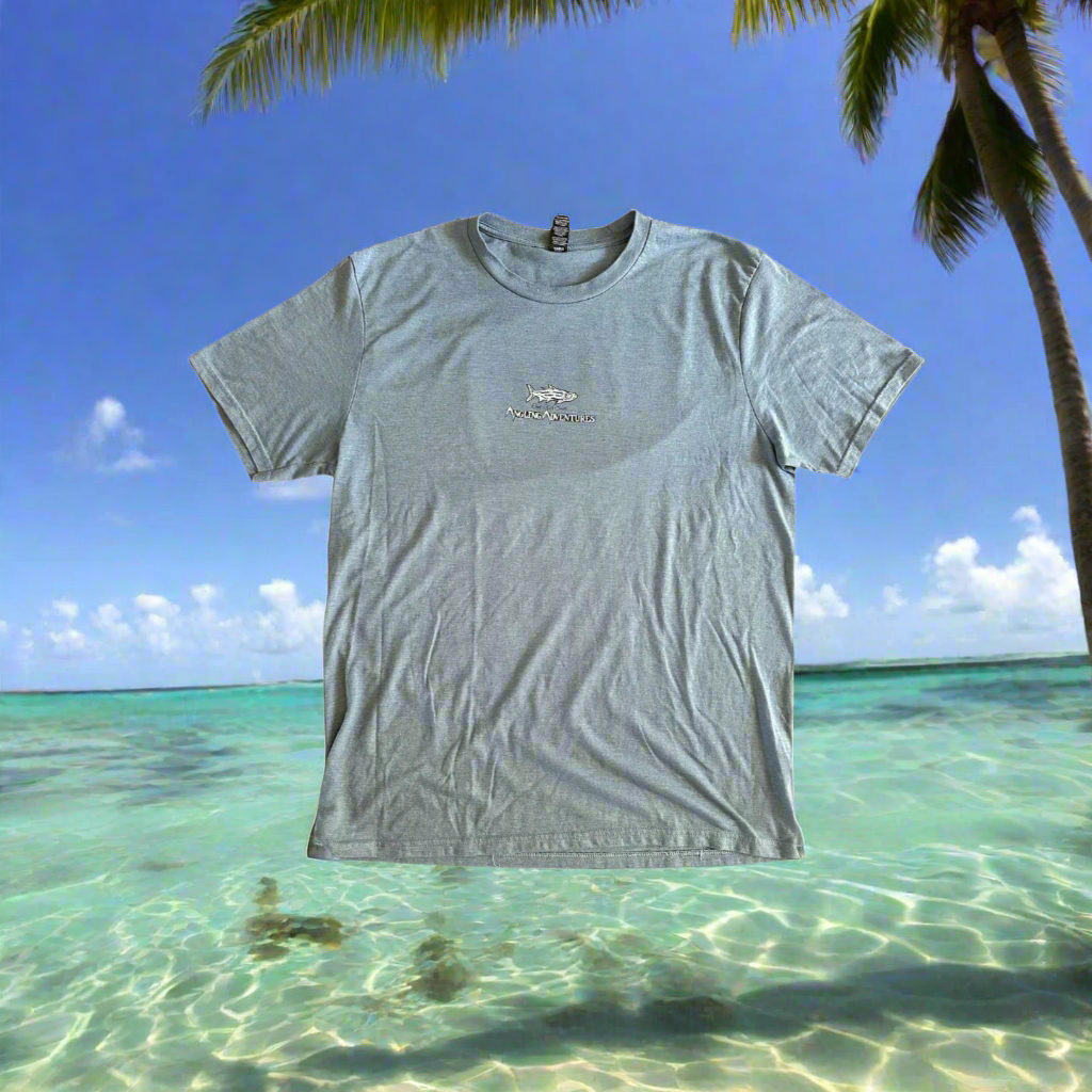 Men's Lightweight Short Sleeve T Shirt - Grey Frost